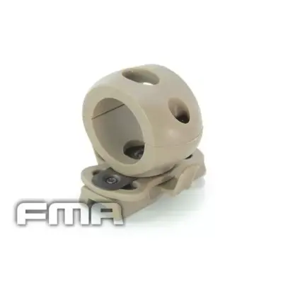 Montaż latarki do hełmu (25mm) - dark earth FMA-11-003876-00 asgbox.pl