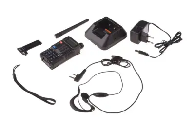 Ręczna, dwukanałowa radiostacja Baofeng UV-5RTP - krótka bateria (VHF / UHF) - obrazek 3