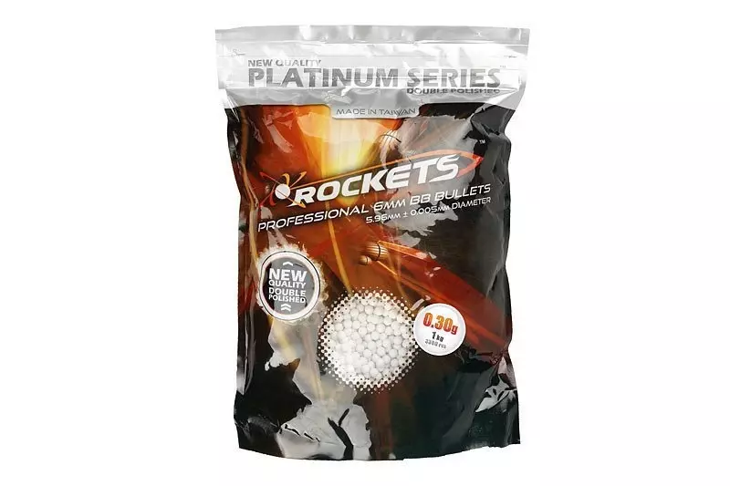Kulki Rockets Platinum Series 0,30g - 1kg PLA-16-005727-00 asgbox.pl asgbox.pl - Kulki Rockets Platinum Series 0