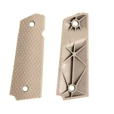 asgbox.pl - Polimerowe okładziny chwytu TYPE A do pistoletów typu Colt 1911 - Dark Earth