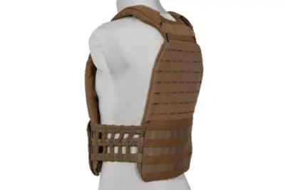 Kamizelka typu plate carrier molle/laser-cut - tan - obrazek 2