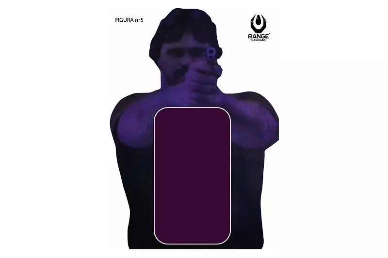 Tarcze strzeleckie "Figura nr 5" - 50 szt. RAN-14-031534-00 asgbox.pl asgbox.pl - Tarcze strzeleckie "Figura nr 5" - 50 szt.