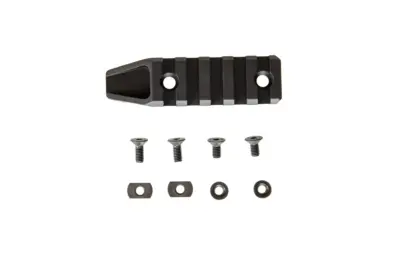 Szyna RIS do frontów typu KeyMod/M-LOK - czarna - obrazek 2