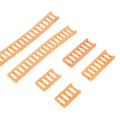 asgbox.pl - Zestaw osłon na szyny RIS - różowy