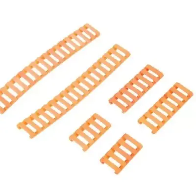 Alternative view of Zestaw osłon na szyny RIS - różowy