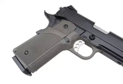 Replika pistoletu KP-05 (green gas) - oliwkowa - obrazek 4