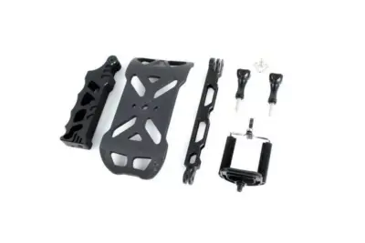 Aluminiowy wysięgnik, stojak i chwyt na kamerę GoPro Hero 3 / 3+ - Czarny - obrazek 4