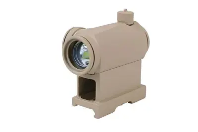 Replika celownika kolimatorowego T1 z montażem QD - tan - obrazek 4
