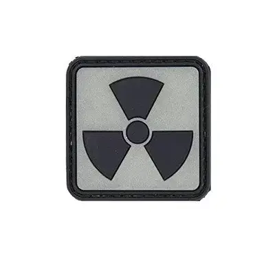 Alternative view of Naszywka 3D - H3 Radioactive - świecąca w ciemności