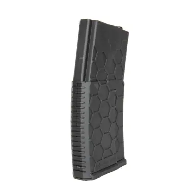 Polimerowy magazynek hi-cap HX 300 kulek do replik M4/M16 - czarny ACM-05-029524-00 asgbox.pl