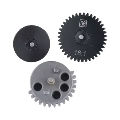 Alternative view of Komplet stalowych kół zębatych CNC 18:1
