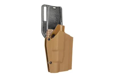 Kydexowa kabura do pistoletu Glock z latarką X300 - Dark Earth - obrazek 3