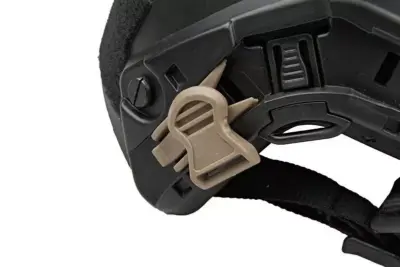Klipsy do montażu gogli (19mm) - dark earth - obrazek 2