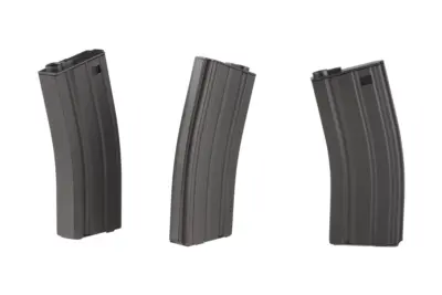 Zestaw 5 magazynków low-cap 70 kulek do M4/M16 - szary - obrazek 3