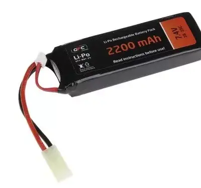 Akumulator LiPo 7,4V 2200mAh 25/50C GFE-06-003350-00 asgbox.pl 4V 2200mAh 25/50C