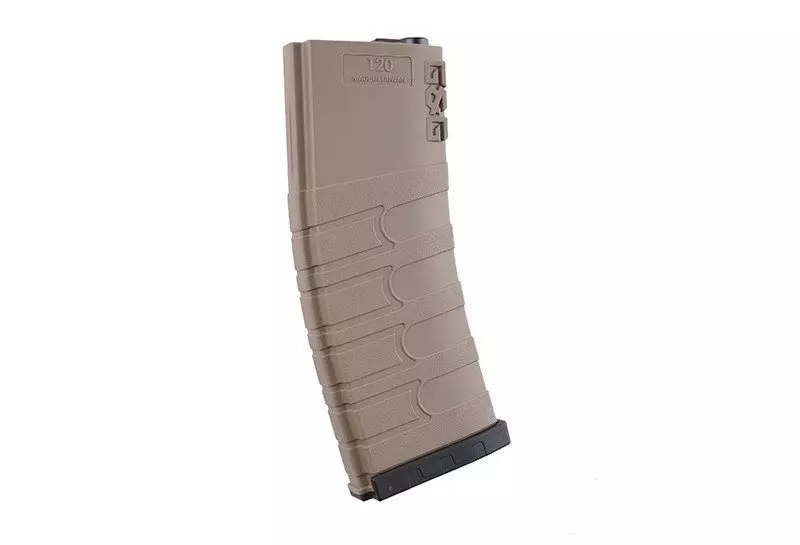 Magazynek mid-cap 120 kulek do M4/M16 (5 sztuk) - tan/czarny OD-G-GIG-05-005672-00 asgbox.pl Magazynek mid-cap 120 kulek do M4/M16 (5 sztuk) - tan/czarny - obrazek 4
