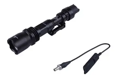 Latarka taktyczna M961 - czarna - obrazek 3