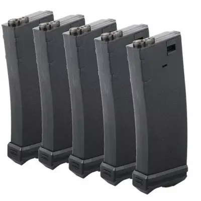 Alternative view of Zestaw 5 magazynków mid-cap 190 kulek do M4/M16