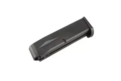 Magazynek gazowy low-cap 20 kulek do replik BERETTA 91 A1 Brigadier - czarny - obrazek 3