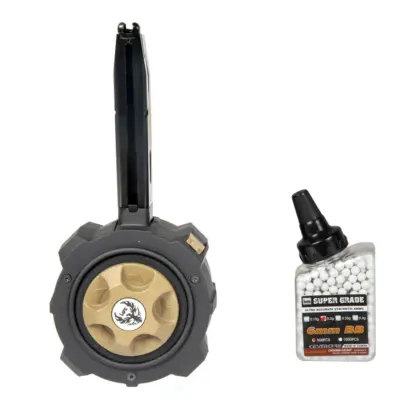 asgbox.pl - Gazowy magazynek bębnowy 130 kulek do replik M92