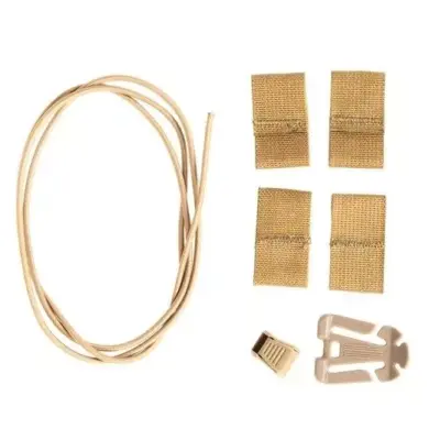 Alternative view of Linka elastyczna do kasków i hełmów - Dark Earth