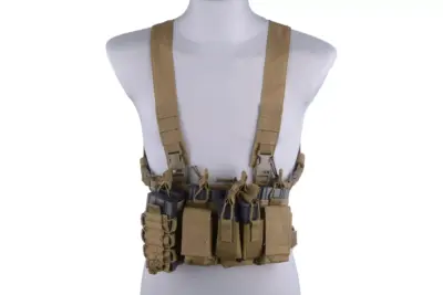 Kamizelka Fast Chest Rig - Tan - obrazek 3