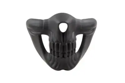 Maska Skull - czarna - obrazek 3