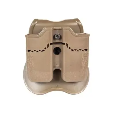 asgbox.pl - Podwójna ładownica na magazynki pistoletowe 1911 - Tan