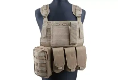 Kamizelka taktyczna typu MBSS Plate Carrier - coyote - obrazek 4