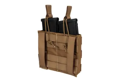 Podwójna ładownica MOLLE na 2 magazynki typu M4/M16 - Tan - obrazek 4