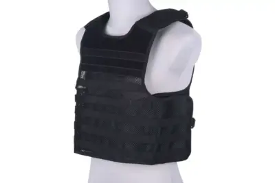 Lekki siatkowy Plate Carrier - czarny - obrazek 4
