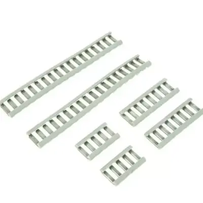 asgbox.pl - Zestaw osłon na szyny RIS - foliage green