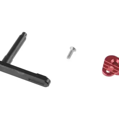 asgbox.pl - Zwalniacz magazynka CNC do replik typu M4 (B) - czerwony