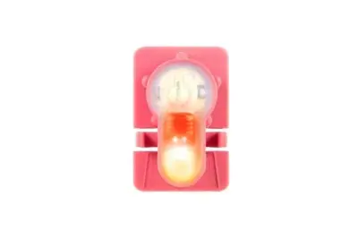 asgbox.pl - Marker elektroniczny Lightbuck RIS - różowy (pomarańczowe światło)