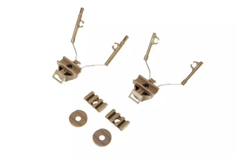 Zestaw 2 montaży do ochrony słuchu - tan UTT-21-024375-00 asgbox.pl Zestaw 2 montaży do ochrony słuchu - tan - obrazek 3