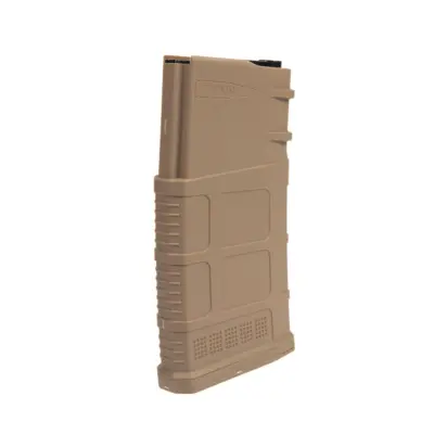 Alternative view of Magazynek mid-cap 140 kulek do replik SR25 - tan