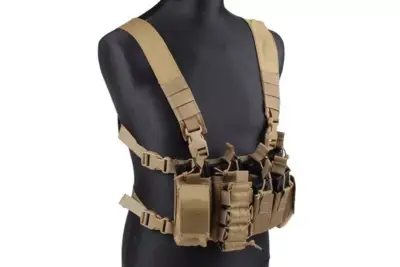 Kamizelka typu Chest Rig D-Mittsu - khaki - obrazek 3