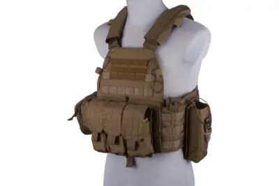 Kamizelka Taktyczna typu 94K Plate Carrier M4 - Coyote Brown - obrazek 5