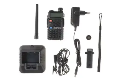 Ręczna, dwukanałowa radiostacja Baofeng BF-F8 (VHF / UHF) 1/5W - obrazek 4