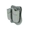 Podwójna ładownica na magazynki pistoletowe Glock - szara OD-G-UTT-19-025666-00 asgbox.pl