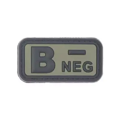 asgbox.pl - Naszywka 3D - B NEG