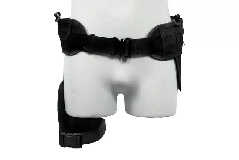 Pas taktyczny Laser-Cut z panelem udowym - czarny OD-G-PRI-18-021103-00 asgbox.pl Pas taktyczny Laser-Cut z panelem udowym - czarny - obrazek 2