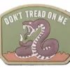 asgbox.pl - Naszywka 3D – Don't Tread On Me - coyote