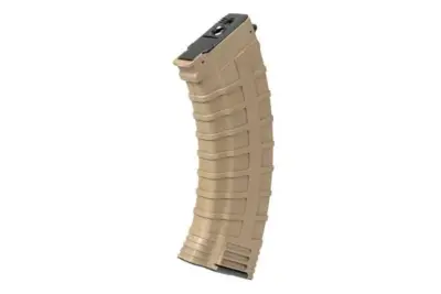 Magazynek Hi-Cap 500 kulek do replik AK - Tan - obrazek 3