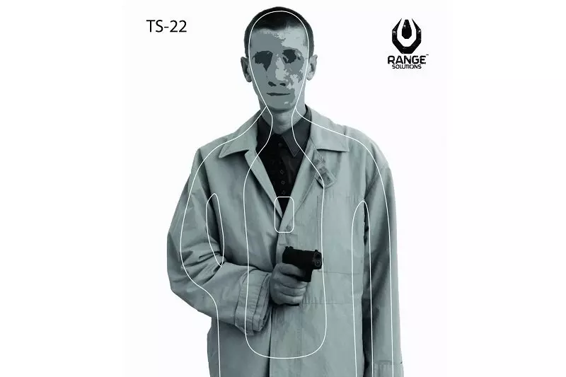 Tarcze Strzeleckie TS-22 - 50 szt. RAN-14-030654-00 asgbox.pl asgbox.pl - Tarcze Strzeleckie TS-22 - 50 szt.