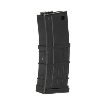 Polimerowy magazynek hi-cap LT 300 kulek do replik M4/M16 - czarny ACM-05-029528-00 asgbox.pl
