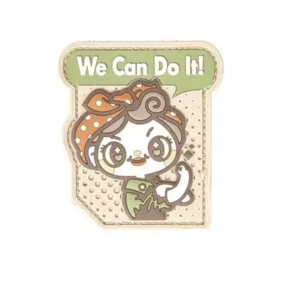 asgbox.pl - Naszywka We Can Do It Cute - Multicam