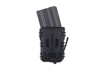 Ładownica SMC na magazynek 5.56 (QD na pas) - czarna - obrazek 4