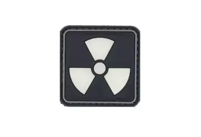 asgbox.pl - Naszywka 3D - H3 Radioactive - świecąca w ciemności