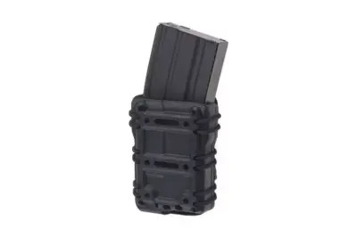 Ładownica SMC na magazynek 5.56 (wersja z dodatkowym wypełnieniem) (QD na pas) - czarna - obrazek 4